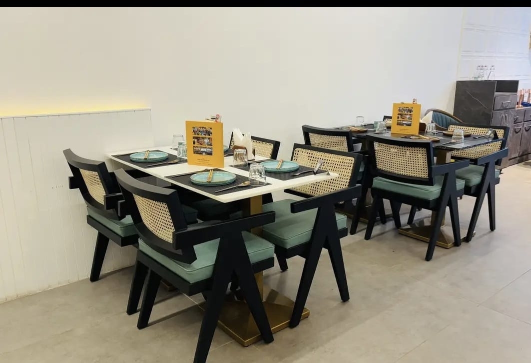 Thai Asian Food Restaurant, Ahmedabad — table setting with menu cards